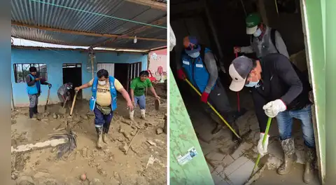 Desborde de aguas residuales deja tres familias damnificadas y decenas de comerciantes afectados en Piura