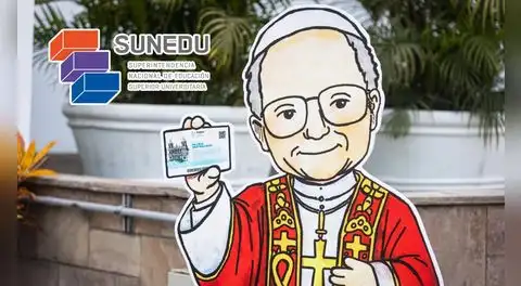 Así luce el nuevo carné universitario 2026 dedicado al Papa León XIV: precio, trámite y cuándo lo entregará Sunedu