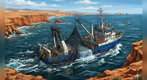 Congreso: fuerte presión para que no se apruebe ley que protege reservas marinas de la pesca industrial