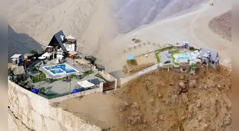 Este misterioso hotel fue construido en la punta de un cerro en SJL: está ubicado a 1.100 m.s.n.m y se llega tras una caminata de 30 minutos