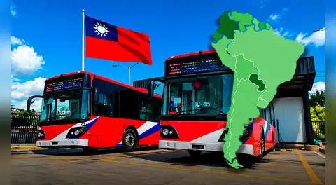 Taiwán desafía a China en América Latina: donó buses eléctricos a un país de Sudamérica para modernizar su transporte público en 2026