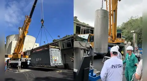 Este país de Sudamérica envía más de 10 kilos de material nuclear hacia EE. UU. con la ayuda del Reino Unido
