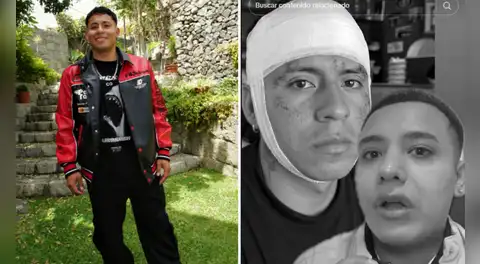 Streamer Ángel Ramírez sufre golpiza en discoteca y termina herido tras corte en la frente