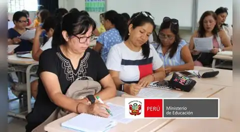 Ascenso Docente: Más de 162.000 maestros competirán por sueldos de hasta S/9.800 en concurso nacional