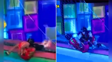 Participante de ‘EEG’ Gabriel Meneses sufre caída durante competencia y su padre revela posible operación: “Se golpeó feo”