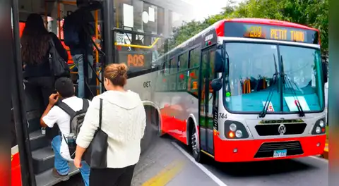 ¡Atención! Ruta 209 del Corredor Rojo modifica su recorrido por obras en la Carretera Central: estos son los paraderos suspendidos