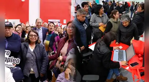 MTPE realizará convocatoria laboral para adultos mayores con más de 90 vacantes en Jesús María este 14 de mayo