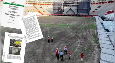 Contraloría: Eventos no deportivos deterioraron césped y pista atlética del Estadio Nacional