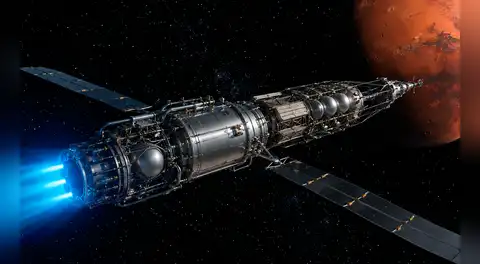 China desarrolla reactor nuclear espacial de litio para propulsión y energía en futuras misiones a Marte: supera a la NASA