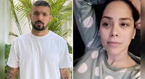 Karen Schwarz y Ezio Oliva se ‘distancian’ y conductora sorprende con conmovedor mensaje desde España: “Te extrañamos”