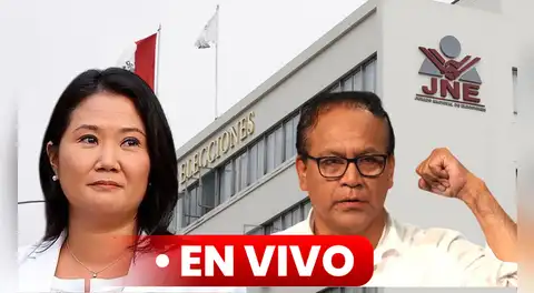 EN VIVO JNE proclama los resultados de las elecciones presidenciales: Sánchez y Fujimori a segunda vuelta