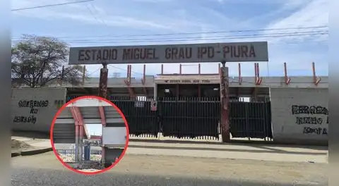 Piura reactiva estadio Miguel Grau tras meses de paralización, pero descarta expediente previo de S/1,2 millones para "acelerar la reconstrucción integral"