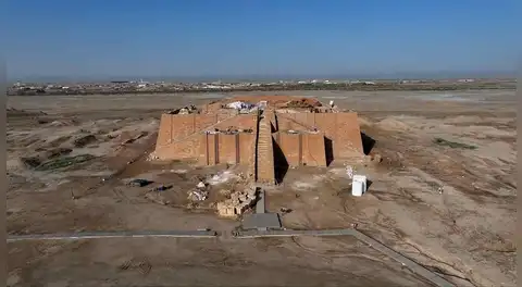 Irak reaviva un zigurat sumerio de 4.000 años de antigüedad: fue amenazado por el cambio climático