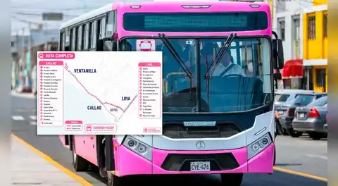 Corredor Rosado ya conecta Lima y Callao: estos son sus 33 paraderos disponibles por solo S/1.50 y los horarios de atención