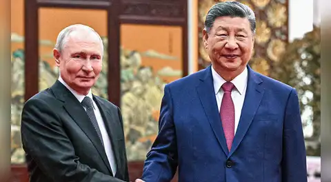 Xi Jinping y Vladimir Putin condenaron a EE.UU. por la llamada 'Cúpula Dorada' y su política nuclear "irresponsable"