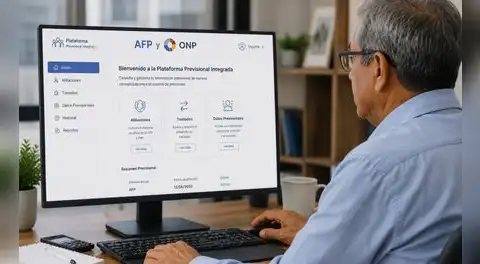 SBS y ONP: implementan plataforma virtual que centralizará afiliaciones, traslados y datos previsionales entre sistema de pensiones