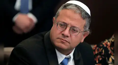 Ministro israelí Ben-Gvir humilló activistas que llevaban ayuda humanitaria a Gaza