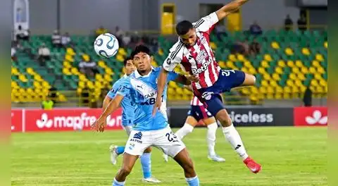 Sporting Cristal perdió 3-2 ante Junior en Colombia y se complica en la Copa Libertadores 2026