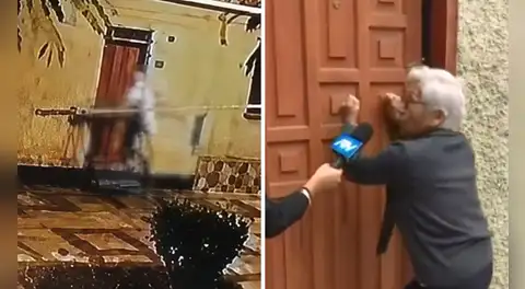 Jóvenes se graban pateando puertas en Surco por reto viral: vecinos exigen intervención de autoridades