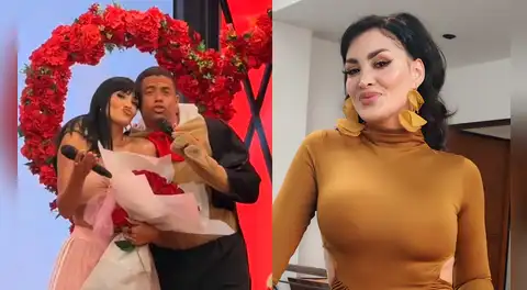 Michelle Soifer asegura que su novio Gleysom Reñé no es mantenido y dice que está en contra del ‘50 y 50’: “Él paga lo que considere”