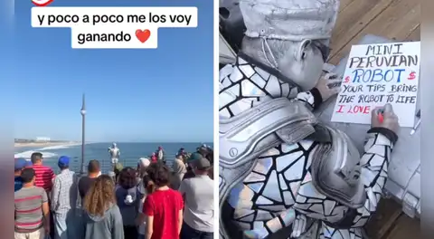 ‘Robotín’ triunfa en California y demuestra lo bien que le va lejos del Perú: "Me hice algo de $250"