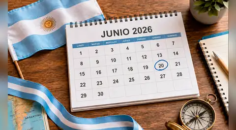 Feriados de junio de 2026 en Argentina: estos son los días no laborables y el fin de semana largo confirmado