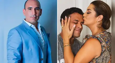 Empresario Rafael Fernández impacta con fuerte advertencia a Christian Domínguez por boda con su exposa, Karla Tarazona: “Con una mano en el abogado”