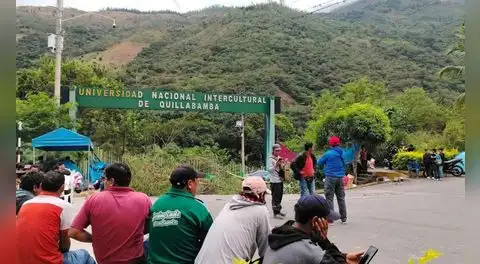 Huelga de hambre en la UNIQ en Cusco: estudiantes exigen a Minedu aceptar renuncia de autoridades universitarias