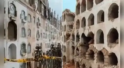 Antiguo cementerio de Ica en riesgo de colapso: Fiscalía advierte peligro en 10 pabellones tras últimos sismos