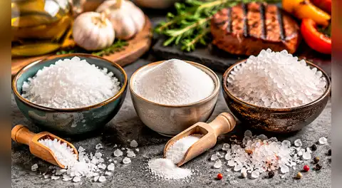 Qué sal elegir al cocinar: marina, refinada o parrillera para platos más sabrosos y saludables