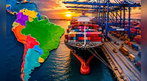 Los cinco principales puertos de América Latina con más contenedores movilizados, según la Cepal: Perú sí está en el ranking