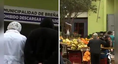 Comerciantes de mercado en Breña evalúan cerrar tras amenazas de extorsión: les exigen S/8.000 para no atacarlos