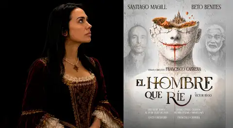 Actriz Lucía Oxenford protagoniza ‘El hombre que ríe’ junto a Santiago Maguil y Beto Benites: “El mundo del arte es difícil”
