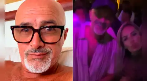 Carlos Alcántara es ampayado con mujer vinculada a un ampay de Christian Domínguez: se habrían besado en discoteca