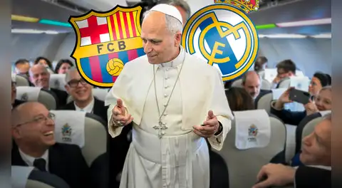León XIV confiesa si es hincha del Real Madrid o Barcelona: "El Papa es de todos los equipos, pero Prevost es del..."