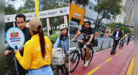 ¡Atención conductores! Bicimotos y vehículos eléctricos no podrán transitar por ciclovías de Miraflores