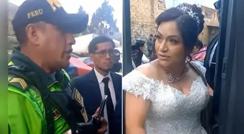¡Boda terminó con intervención policial! Policía clausura fiesta de novios  por tener bebidas alcohólicas durante la ley seca