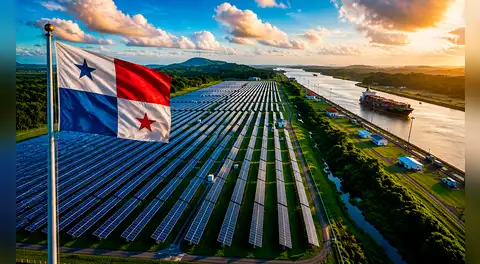 Excelente noticia para Panamá: el Canal instalará una planta solar que producirá 26 GWh al año y cubrirá 15% del consumo desde 2027