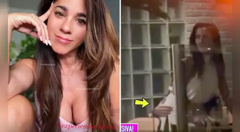 Vanessa Terkes es captada con misterioso hombre: discuten en la calle y terminan en un hotel