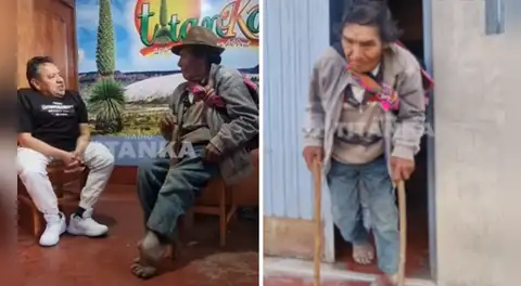 ¡Insólito! Adulto mayor con discapacidad denuncia que su hijo lo desalojó de su casa y pide ayuda