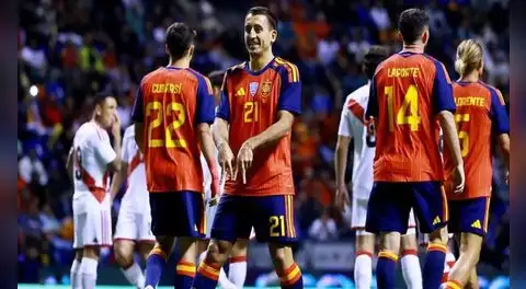 Perú cayó 3-1 ante España en partido amistoso disputado en México previo al Mundial 2026