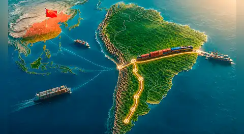 El ambicioso megaproyecto que unirá 2 océanos y atravesaría 3 países de América Latina con apoyo de China: invertirán US$3.500 millones