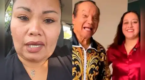 Hija de Melcochita enfurece y lo deja por los suelos tras enterarse que el cómico sería padre a sus 90 años: "Que se amarre bien los..."