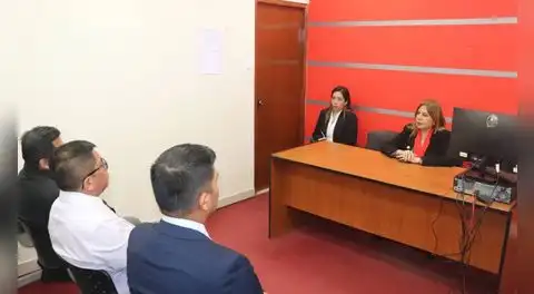 Presidenta de la Corte de La Libertad supervisa labor judicial y servicios de justicia en Huamachuco