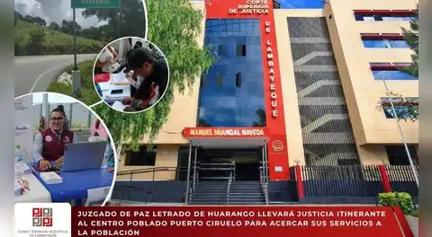 Justicia itinerante llegará a Puerto Ciruelo con atención judicial gratuita para la población