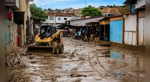 Alerta por lluvias en Perú: 250 distritos enfrentan riesgo de huaicos, deslizamientos y movimientos en masa