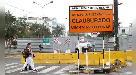 Cierran tramo de la avenida Colonial desde el 15 de junio: estos serán los desvíos por obras de la Línea 2 del Metro