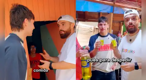 Viralizan conmovedor video de Gaspi e Ibai Llanos en Perú: youtuber argentino visitó a joven streamer peruano en cerro de Ventanilla