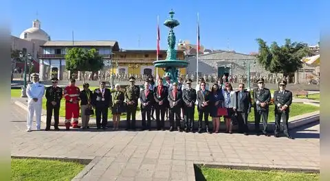 Corte de Moquegua participó en ceremonia por el CXLVI aniversario de la Batalla de Arica y renovación del juramento de fidelidad a la bandera