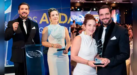 ¡Más juntos que nunca! Ismael La Rosa y Virna Flores se emocionaron al recibir importante premio por su plataforma educativa: “Para mejorar vidas”